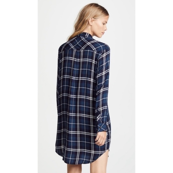 Rails Spruce Plaid Bianca Shirtdress - Picture 3 of 8